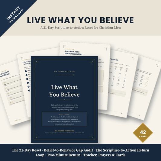 Live What You Believe