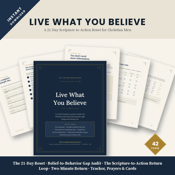 Live What You Believe