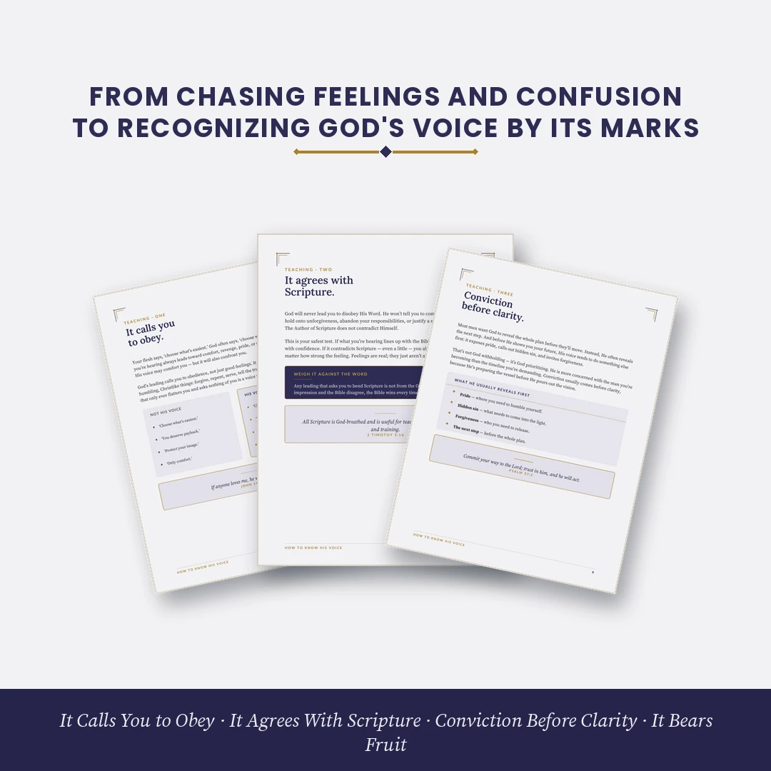 Hearing His Voice