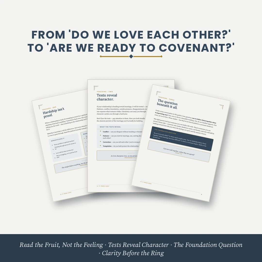 Before the Covenant