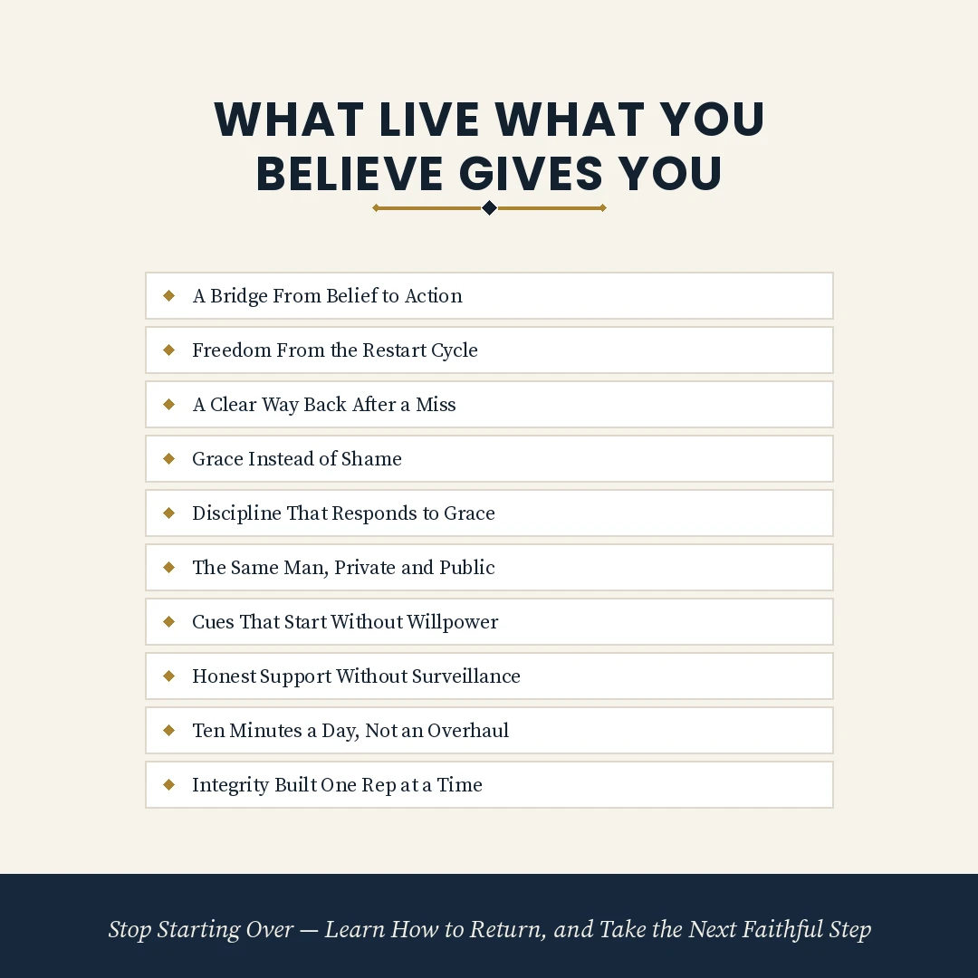 Live What You Believe